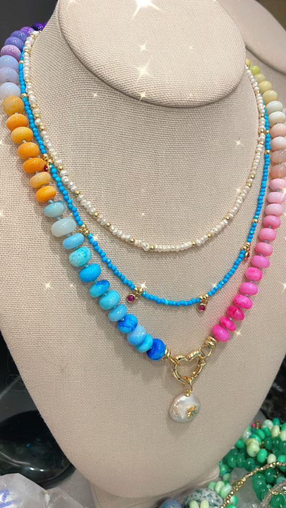 Baby Turquoise Necklace