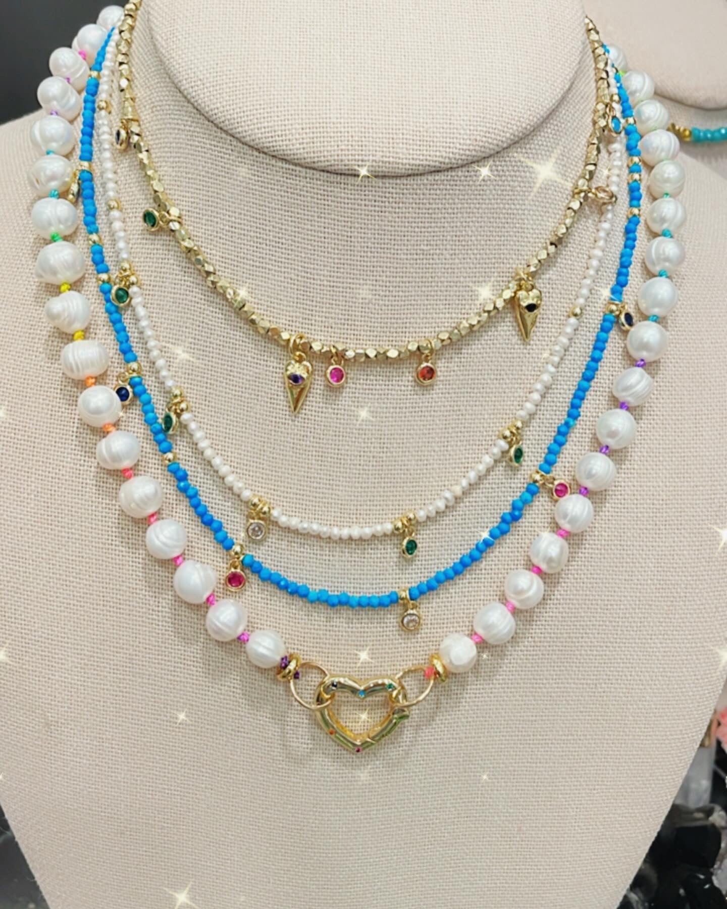Ombre Pearl Necklace
